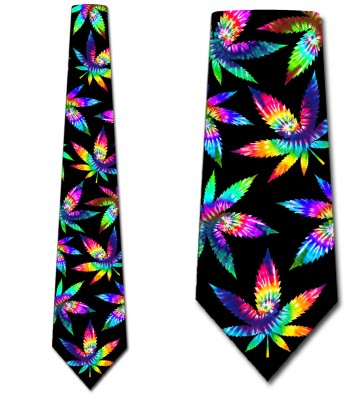 Psychedelic Plants Necktie