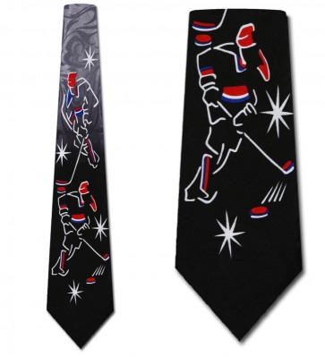 Hockey Images Black Necktie