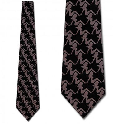 Mud Flap Lady Necktie