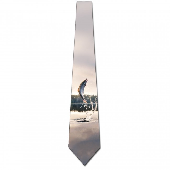 Water Lilies Claude Mt Fine Art Necktie Men's Customized Silk French Painter Art Neck Ties For Office