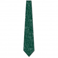 Algebra Allover - Green Necktie