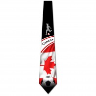 Soccer Fan - Canada Necktie
