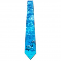 Dolphin Pod Necktie