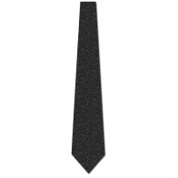 Floral Print - Black Necktie