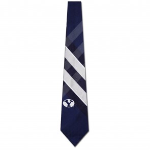 BYU Grid Necktie