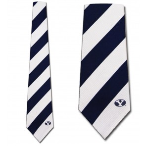 BYU Regiment Necktie