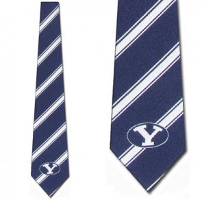 BYU Poly Stripe Necktie