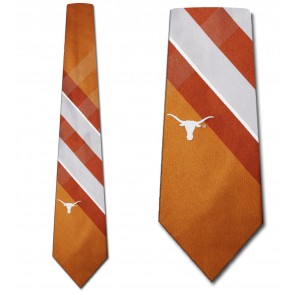 Texas Longhorns Grid Necktie
