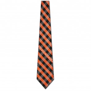 Texas Longhorns Woven Check Necktie