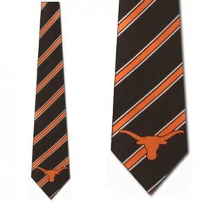 Texas Longhorns Poly Stripe Necktie