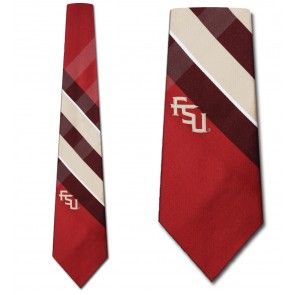 Florida State FSU Noles Grid Necktie