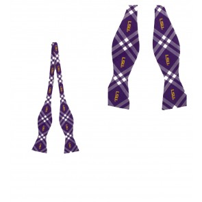 LSU Tigers Self Tie Bow Tie