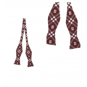 Mississippi State Bulldogs Self Tie Bow Tie