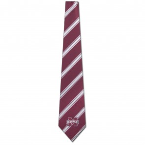 Mississippi State Poly Stripe Necktie