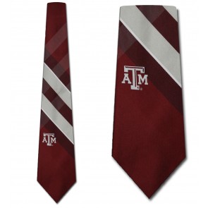 Texas A&M Aggies Grid Necktie