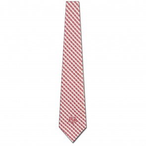 Texas A&M Aggies Gingham Necktie