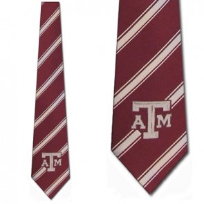 Texas A&M Aggies Poly Stripe Necktie