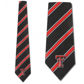 Texas Tech Red Raiders Poly Stripe Necktie