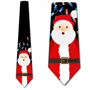 It's Santa Claus! - Black Necktie