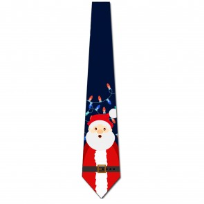 It's Santa Claus! - Navy Necktie