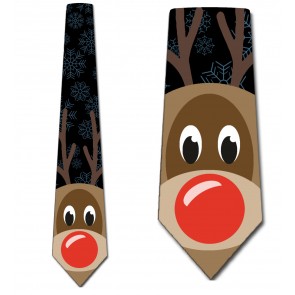 Rudolph the Red Nosed Reindeer - Black Necktie