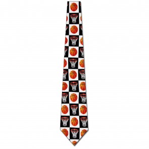 Checkered Basketball Necktie
