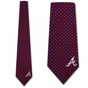 MLB Atlanta Braves Diamante Necktie