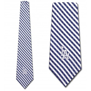 MLB - Los Angeles Dodgers Gingham Necktie