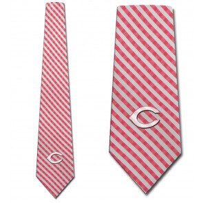 MLB - Cincinnati Reds Gingham Necktie