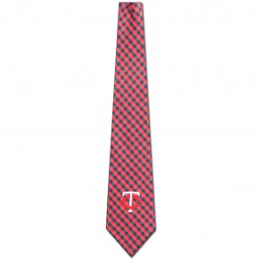 MLB - Minnesota Twins Gingham Necktie