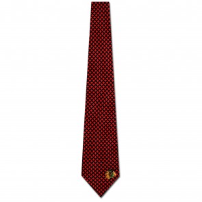 NHL Chicago Blackhawks Diamante Necktie