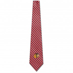 NHL - Chicago Blackhawks Gingham Necktie
