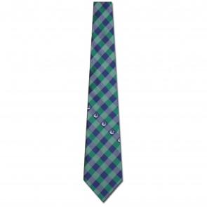 NHL Vancouver Canucks Woven Check Necktie