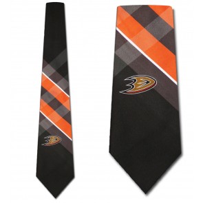 NHL Anaheim Ducks Grid Necktie