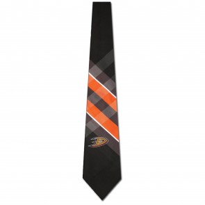 NHL Anaheim Ducks Grid Necktie