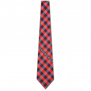 NHL Florida Panthers Woven Check Necktie