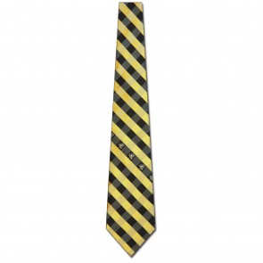 NHL Pittsburgh Penguins Woven Check Necktie