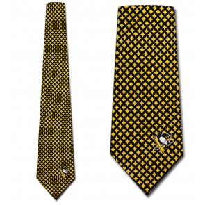 NHL Pittsburgh Penguins Diamante Necktie