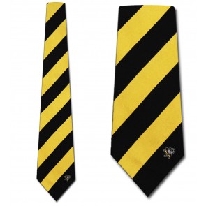 NHL Pittsburgh Penguins Regiment Necktie
