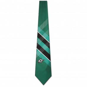 NHL Dallas Stars Grid Necktie
