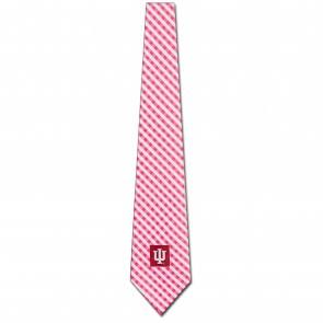 Indiana Hoosiers Gingham Necktie