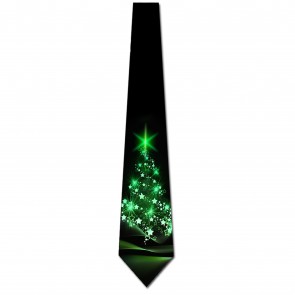 O, Christmas Tree -  Pine Green Necktie
