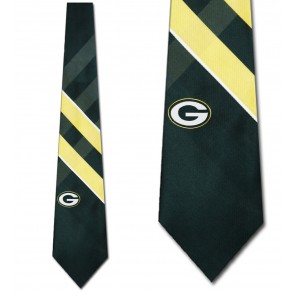 NFL Green Bay Packers Grid Necktie